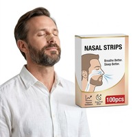 Fabricant OEM de bandes nasales non tissées personnalisées pour le sommeil, anti-ronflement et amélioration de la respiration