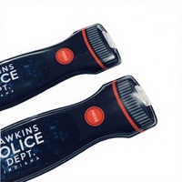 Lampe torche QF en PVC avec porte-clés et aimant de réfrigérateur, modèle MY-LED, étanche, rotation à 360 degrés, transport quotidien