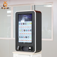 Máquina Expendedora Automática de Pared, Mini, con Pantalla Digital de 32 Pulgadas y Verificación de Edad con Lector de Tarjetas de Identificación