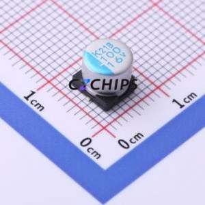 Condensateur solide SMD APXK160ARA101MF611, D6.3xL5.8mm (Capacité : 100uF) (Précision : 20%) Tension nominale : 16V - Product Image 1