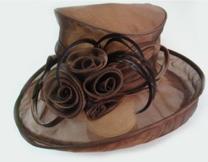 Chapeaux d'église en sinamay faits main style vintage 2015 pour femmes, réglables, pare-soleil, accessoires de mode décontractés pour fêtes en extérieur - Product Image 1