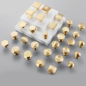 Offre Spéciale or meubles tiroir tirer la poignée de cuisine cabinet boutons en laiton - Product Image 2