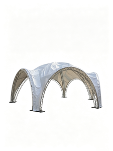 Estructura de Aluminio para Iluminación, Estructura de Techo para Bodas, Conciertos, Teatros y Eventos, Estructura de Aluminio con Conexión por Espiga, Personalizable - Product Image 1