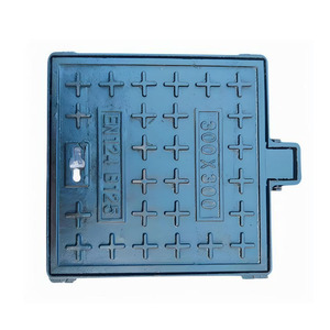 <strong>1000X1000</strong> Ductile Cast Iron Square Rectangle <strong>Manhole</strong> <strong>Cover</strong> Black Engineer Grade Airports Roadway EN124 D400 Standard Zhen Han - Product Image 6