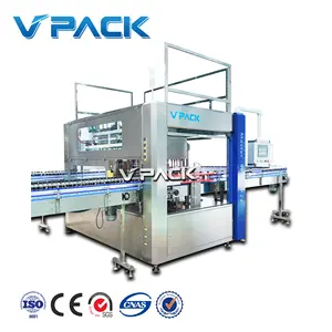 BOPP Rotary OPP Hot Melt Glue Labeling Machine /Full automatic PET bottle hot melt adhesive labeller in water production line