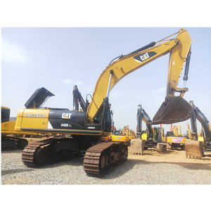 Excavadora de cadenas CAT340 D2L usada, 99% nueva, de alta calidad, original, 340D 340D2L, excavadora de 40 toneladas de segunda mano, barata, en STOCK para la venta - Product Image 1