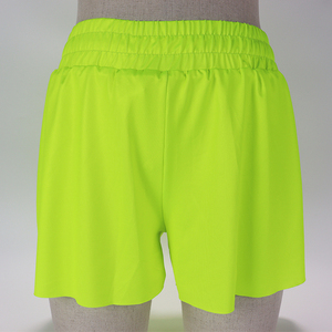 Sport pour femmes course <span class=keywords><strong>Yoga</strong></span> entraînement Gym athlétique taille haute short de course Crop Tank Set - Product Image 6