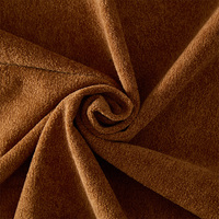 Tissu d'ameublement en velours européen de luxe en polyester/coton Ripstop à motif croisé pour canapé et mobilier