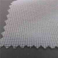 Tissu d'entoilage tissé à entoilage fusible en polyester pour costume/veste pour homme