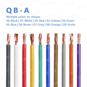 The Automobile Cable Made In China QB-A/B/C Copper Conductor Car Wire QC/T 730-2005 Automobile Cables