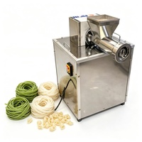 Mesin Ekstruder Pasta Multifungsi Otomatis untuk Orecchiette Shells Penne Fusilli Makaroni Spaghetti Komersial 3000W