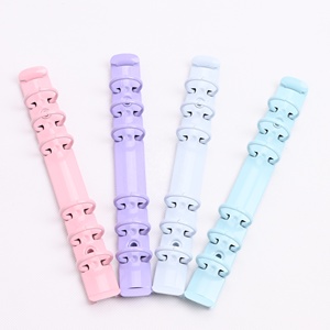 Bán Buôn Chất Lượng Cao Hình Chữ O Ngân Sách Chất Kết Dính Đa-Có Kích Thước Đầy Màu Sắc 3 6 9 Vòng Chất Kết Dính Chuyển Đổi Kim Loại Lỏng Lá Chất Kết Dính Clip - Product Image 5