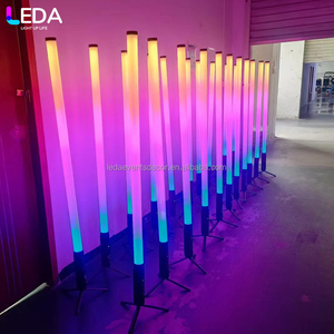 Leda bán buôn 5in1 không dây <span class=keywords><strong>DMX</strong></span> RGB <span class=keywords><strong>LED</strong></span> Pin standpipe pixel ánh sáng sự Kiện Đảng DJ Sân khấu thường vụ pixel Ống - Product Image 1
