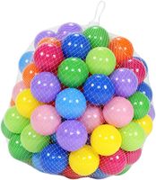 Boule d'océan élastique en plastique sans BPA de 5.5 cm pour enfants boules de fosse de piscine en vrac
