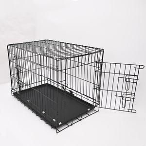 กรงสุนัขโลหะพับได้อเนกประสงค์สำหรับสุนัขขนาดเล็กถึงใหญ่ บ้านสัตว์เลี้ยงหรือกรง - Product Image 4