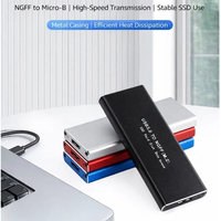 Caja Externa para Unidad de Estado Sólido M.2 NGFF SATA, USB 3.0
