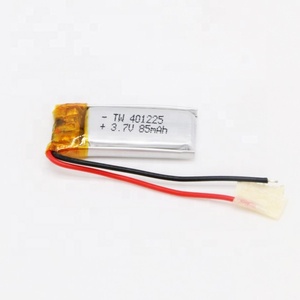 Battery Pack lithium polymer Ion curved 80mah 401030 <span class=keywords><strong>3</strong></span>,7 v rc with recharger module electric powered scooter ntc - Product Image 4