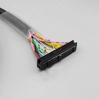 Модульный кабель PLC, плата для выключения IDC, Удлинительный кабель для передачи данных, круглые провода, переменный кабель «Мама-мама»
