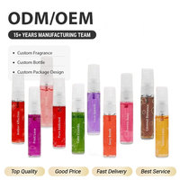 Kit de Prueba de Perfumes Portátiles de Viaje, Surtido de Aromas, Larga Duración, para Mujer, 10 Piezas, Mini Perfume