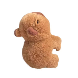 Nuevo y Adorable Peluche de Capibara Kawaii, Pulsera de Muñeca con Anillo, Brazalete, Regalo de Cumpleaños para Niños, Juguetes de Peluche - Product Image 6