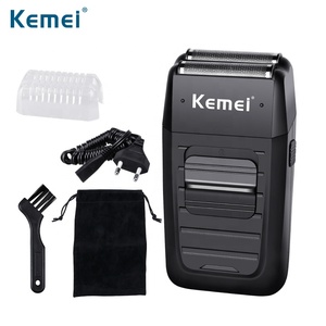 <span class=keywords><strong>Kemei</strong></span> KM1102 Rasoir électrique pour hommes Rasoir à <span class=keywords><strong>barbe</strong></span> alternatif à double lame Soins du visage <span class=keywords><strong>Tondeuse</strong></span> forte multifonction - Product Image 3
