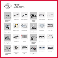 Bras de suspension arrière gauche supérieur FREY Auto Parts 33321090905 pour BMW E38