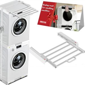 Universal <b>Washing</b> <b>Machine</b> Dryer Stacking Kit Adjustable Laundry Appliance <b>Stand</b> Frame Ratchet Strap for Household Hotel - Product Image 6