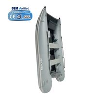 REACHSEA cat 3.8m PVC/Hypalon Catamaran Gonflable Vitesse Bateau Cataraft Bateau