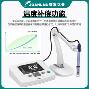 Medidor de pH de Mesa Joanlab 0.0-14.0 pH 0-4990 Ppm TDS, Analizador de Calidad del Agua para Laboratorio - Product Image 2