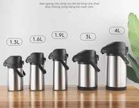 Thermos de grande capacité 1600-4000 ml, flacons isothermes en acier inoxydable, tasse thermique isolée avec sangle, maintien de la température pendant 48 heures