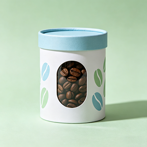 Tube en papier écologique personnalisé pour emballage de café, qualité alimentaire, recyclable pour le thé et les grains de café - Product Image 2