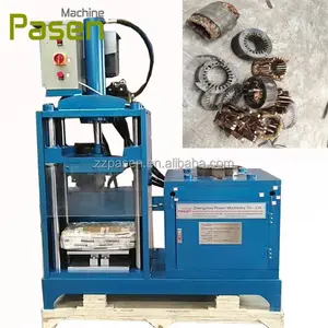 Small Industrial Electric Motor Wrecker Recycling Machine Stator Cutting Machinery for Scrap Metal Market