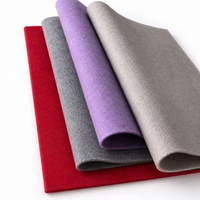 Feutre personnalisé OEM avec des rapports de mélange variés, disponible en plusieurs couleurs, tailles et épaisseurs, mélange de polyester et de laine