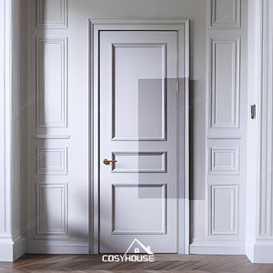 Trung Quốc nguồn nhà máy tùy chỉnh căn hộ sơn cửa gỗ sơn cửa gỗ rắn cao cấp cao cấp nội thất cửa khách sạn - Product Image 3