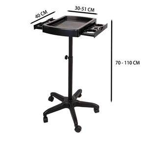 Carrito Profesional <span class=keywords><strong>de</strong></span> Salón con Ruedas para Extensiones <span class=keywords><strong>de</strong></span> Cabello, Carrito <span class=keywords><strong>de</strong></span> Herramientas Móvil para Estilistas, para Peluquerías y Salones - Product Image 2