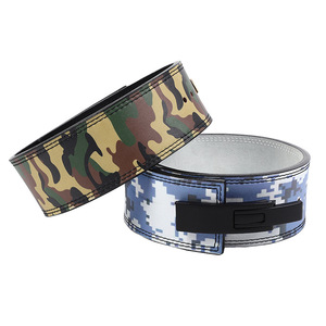 Cinturón de Levantamiento de Pesas con Hebilla de Palanca de 13 mm de Grosor, Color Personalizado, Venta al Por Mayor 2026, Cinturón de Levantamiento de Pesas de Camuflaje para Fitness - Product Image 5