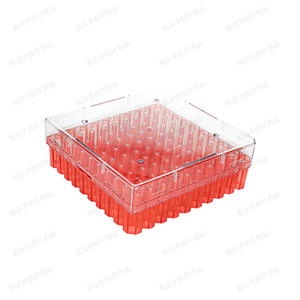 Caja de Tubos de Criopreservación de Plástico, Policarbonato, 25, 36, 50, 81, 100 Compartimentos, Contenedor Reutilizable para Almacenamiento de Muestras - Product Image 4