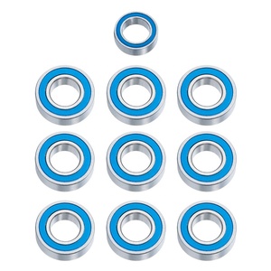 Tamiya RC Car Parts 10pcs Metal Bearing Set Sealed Rubber pour Models Grass Hopper Midnight Pumpkin Lunch Box Unimog 406 High - Product Image 2