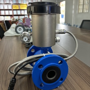 Thép không gỉ điện từ đo lưu lượng pin Powered điều khiển chất lỏng OEM tùy chỉnh cho nước từ đo lưu lượng - Product Image 5