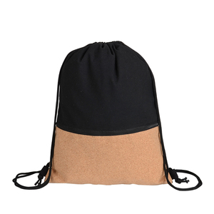 Bolsa con Cordón de Alta Calidad para Empaque, Mochila de Algodón Personalizada, Tela de Algodón y Poliéster, Unisex, Suave, 34*40CM - Product Image 5