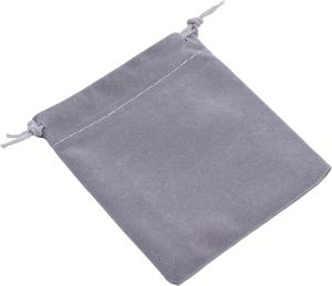 Bolsa de Regalo de Terciopelo Ligera con Cordón, Personalizada para Jabones, Semillas, Joyería, Bodas, Cumpleaños, Navidad - Product Image 4