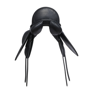 Sillín de sendero ecuestre occidental de grano completo de primera calidad, doma duradera, salto de cuero acolchado B2B, venta al por mayor para montar a caballo - Product Image 4