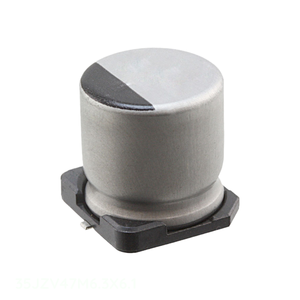 Condensador Original de Superficie CAP ALUM 47UF 20% 35V SMD 35JZV47M6.3X6.1 47 uF - Product Image 1