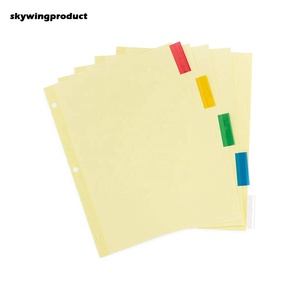 Skywingproduct bán buôn vàng 2/<span class=keywords><strong>5</strong></span>/6/8 <span class=keywords><strong>Tab</strong></span> A4 Kích thước Manila thư mục từ Trung Quốc văn phòng ngăn với Pocket - Product Image 2