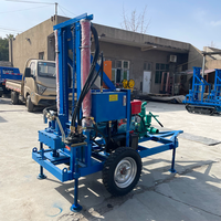 Offre Spéciale : Foreuse mobile pour puits d'eau 100m/150m/200m – Machine de forage portable pour puits et sondages