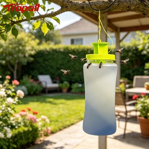 Trampa para Insectos de Gran Capacidad con Feromonas para Jardín, Trampa para Moscas Colgante para Exteriores - Product Image 1