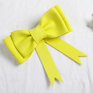 Grand nœud en mousse rose, décoration de gâteau d'<span class=keywords><strong>anniversaire</strong></span> pour fille, décoration de gâteau, prince, garçon, fournitures de fête pour enfants, cadeaux roses d'amour - Product Image 3