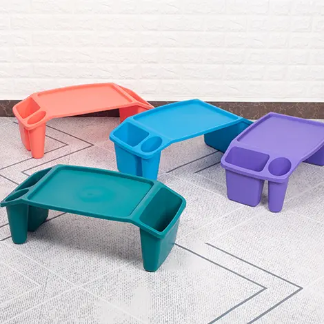 Colorful Cartoon Style Kid Study Plastic Table Children Study Table Baby Plastic Table Good For Play Room