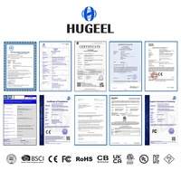 Cable Tipo C de Alta Calidad HUGEEL de 65W con Carga Rápida PD, Cable de Datos USB C de 480Mbps para Teléfono Xiaomi, Samsung, Tableta, Kit de Cargador