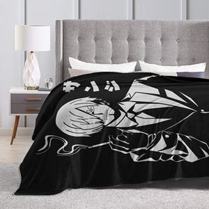 Couverture en flanelle <span class=keywords><strong>Sanji</strong></span> <span class=keywords><strong>Vinsmoke</strong></span> Luffy, couvertures superbes pour canapé, literie, salon, tapis de 150*125 cm, dérivés d'anime - Product Image 3